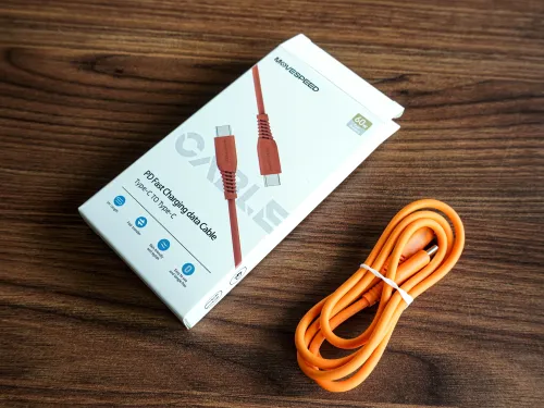 Cáp sạc nhanh Movespeed CT04 PD 60W | 1M | 480MBPS | Cam